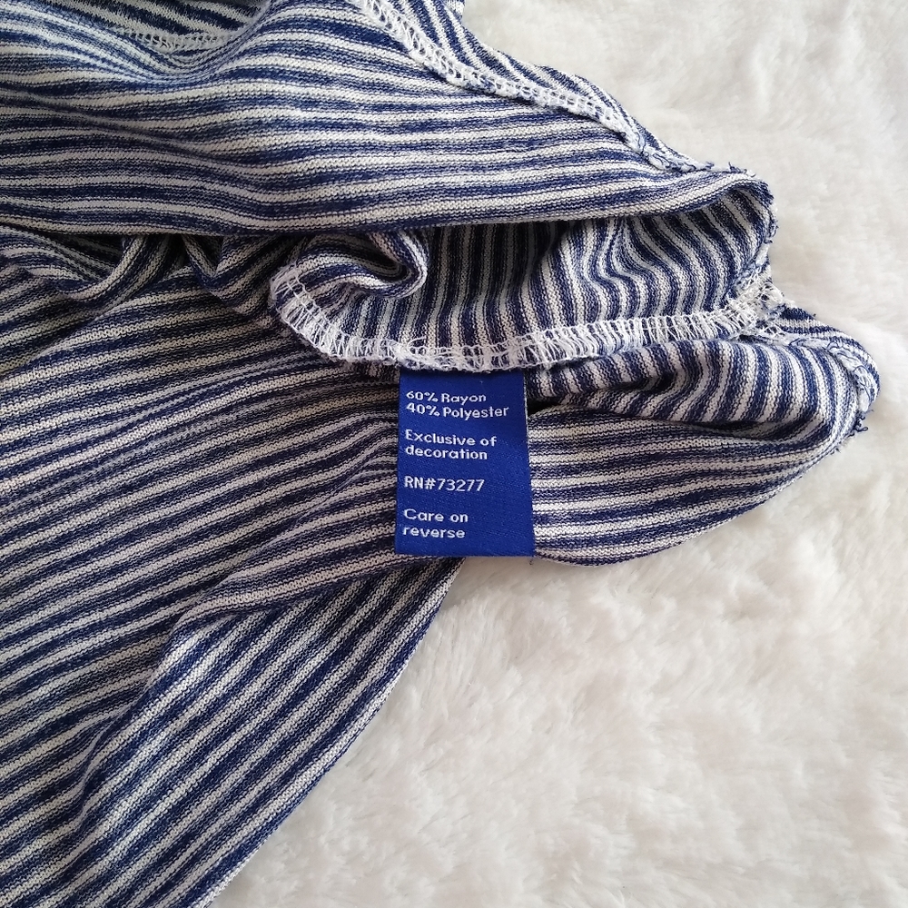 Apt. 9 Striped Crochet Top - Picture 5 of 5